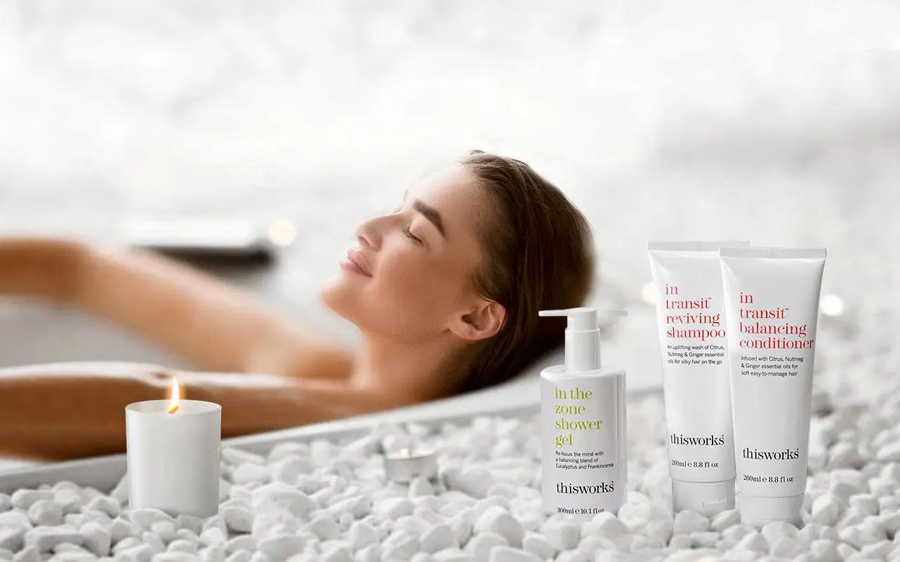 Tranquilidad para tu mente, productos de baño y cuerpo de This Works