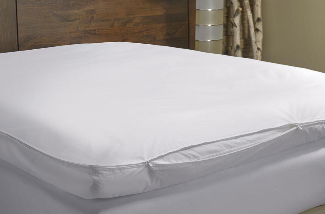 mattress topper with protector
