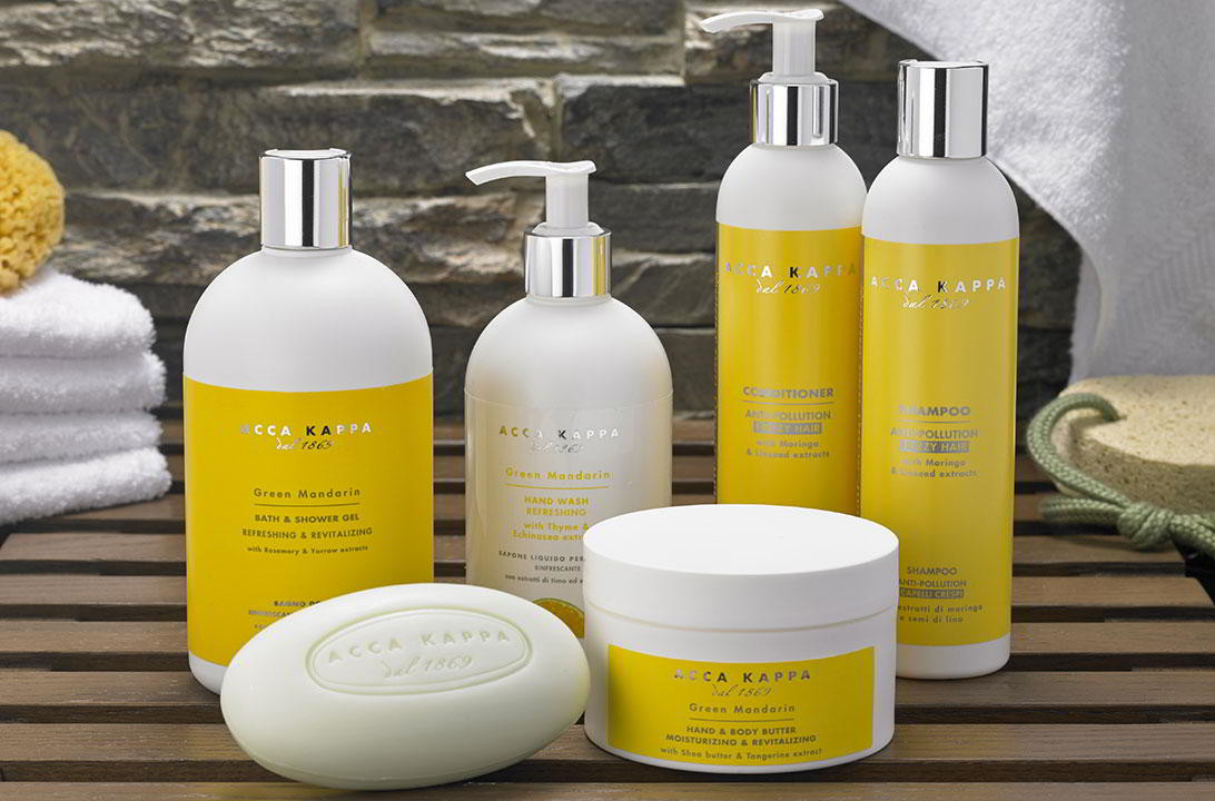 pave Lappe nuance Acca Kappa Hair & Skincare Set - Marriott Hotel Store