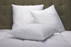 Funda de almohada de 150cm. blanca 45x150cm hostelería